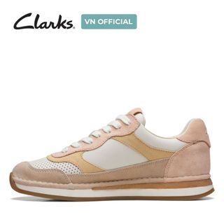 Giày Sneaker Da Lộn Nữ Clarks - CraftRun Tor. SS23