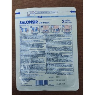 Miếng Dán Lạnh SALONSIP(Gói 3 miếng)