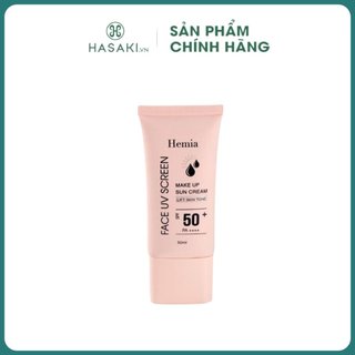 Kem chống nắng he.mia nâng tone kiềm dầu spf50++++ 50ml