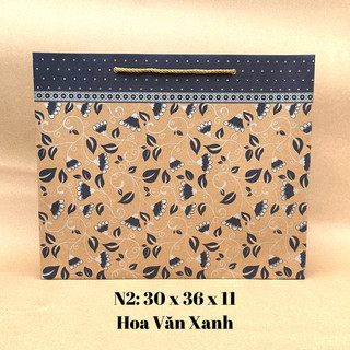 Combo 50 túi giấy đựng quà túi dạng ngang kt: 30 x 36 x 11cm