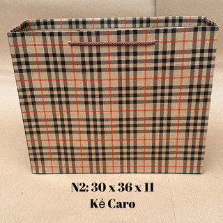 Combo 50 túi giấy đựng quà túi dạng ngang kt: 30 x 36 x 11cm