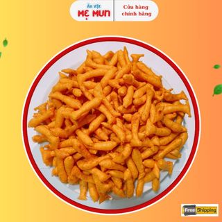 500gr snack bim cá phồng thơm cay, đóngtúi zip giòn tan, đồ ăn vặt tuổi thơ