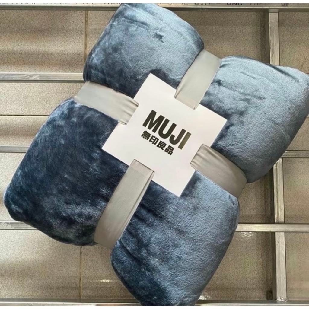 Chăn lông tuyết Muji 2 lớp