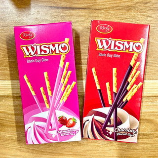 Bánh quy giòn/ bánh chấm wismo ly kem dâu socola ly