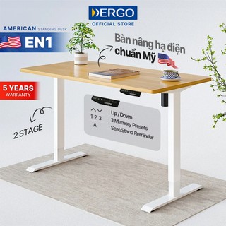Bàn Làm Việc Đứng Điều Chỉnh Độ Cao DERGO Flexispot (Standard - 2 Stages) - EN1