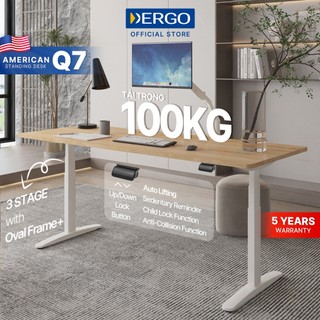 Bàn làm việc đứng điều chỉnh độ cao dergo flexispot q7