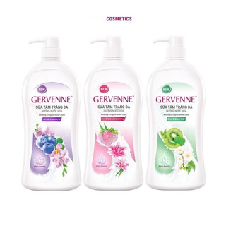Sữa tắm trắng da Gervenne Hương nước hoa 900g