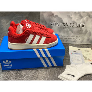 (Rùa Sneaker) Siêu Phẩm Giày Thể Thao S/neaker Adi/das C/amP/us R/ed Đỏ Cao Cấp Ảnh Thật+Tặng Tất