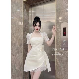 [ THIEN NHIEN BIGSIZE ] Đầm xếp ren hoa