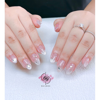 Nailbox thiết kế mắt mèo kim cương vẽ mickey sailormoon