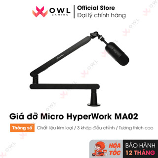 Giá đỡ Microphone HyperWork MA02 (Hàng chính hãng)