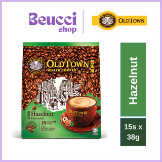 Cà phê oldtown white coffee malaysia vị hạt phỉ- old town white coffee hazelnut 38g x 15 gói - beucci shop