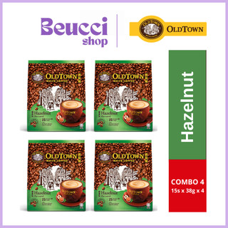 Combo 4 gói cà phê trắng Oldtown White Coffee- Beucci Shop