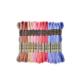 Chỉ thêu cotton airo loang màu