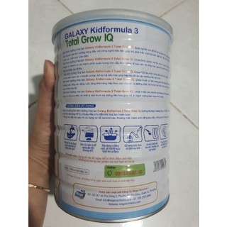 Thanh lý Sữa chiều cao Kidformula số 3 lon 900g