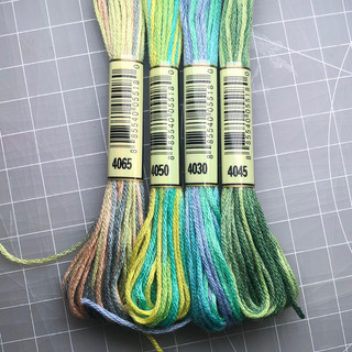 [BẢNG 2 AIRO LOANG] chỉ thêu cotton airo loang