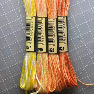 [BẢNG 2 AIRO LOANG] chỉ thêu cotton airo loang