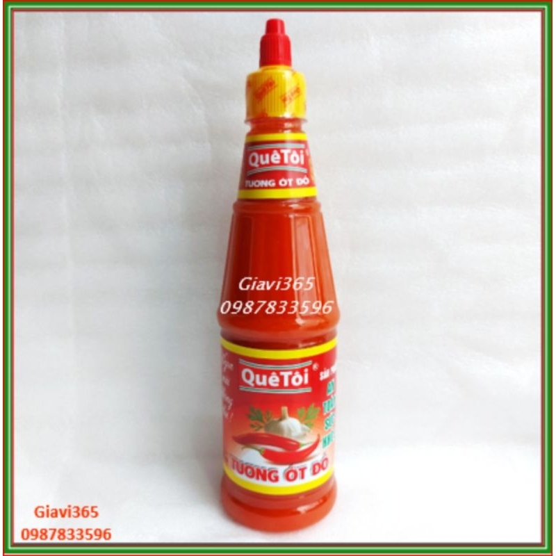 Tương ớt Đỏ Quê Tôi ( tem mới) 500ml