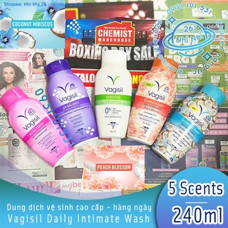 💎BILL ÚC💎 Dung dịch vệ sinh phụ nữ cao cấp Vasigil 240ml 💎 Phấn rôm vùng kín Vagisil 100g 💎 Chemist Warehouse 💎