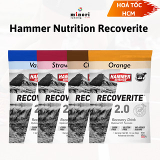 Bột phục hồi cơ bắp Hammer Nutrition Recoverite Giảm đau nhức sau tập luyện - Minori Store