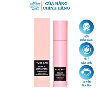 Lăng Khử Mùi Hobe Bar Chính Hãng 20ml Hương Sâm Panh Đào Lăn Nách Nữ Ngăn Mồ Hôi Nách Thơm Lâu Cơ Thể Trắng Da Giảm Thâm