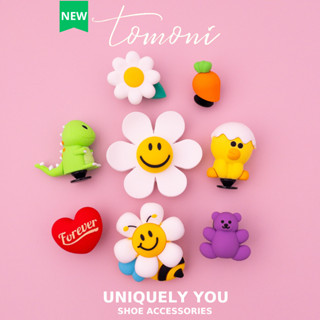 Charm Dép, Sticker Gắn Dép Nhựa Mềm PVC Xinh Xắn TM97