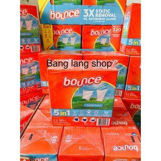 Giấy thơm quần áo Bounce 4 in 1 -USA(160 miếng)