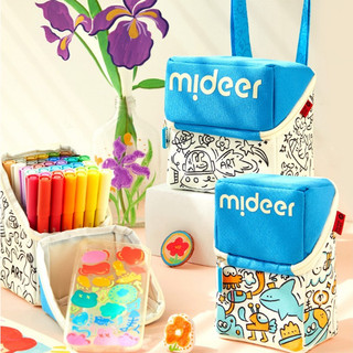 BỘ MÀU ACRYLIC MIDEER BÚT LÔNG MÀU DẠ NHANH KHÔ VẼ GRAFFITI