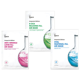 Mặt nạ siêu tinh chất cấp ẩm, làm dịu da wonjin ampoule edition fill air mask 27g