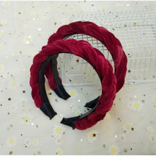  Bờm cài tóc Tết vải nhung,băng đô cài tóc 