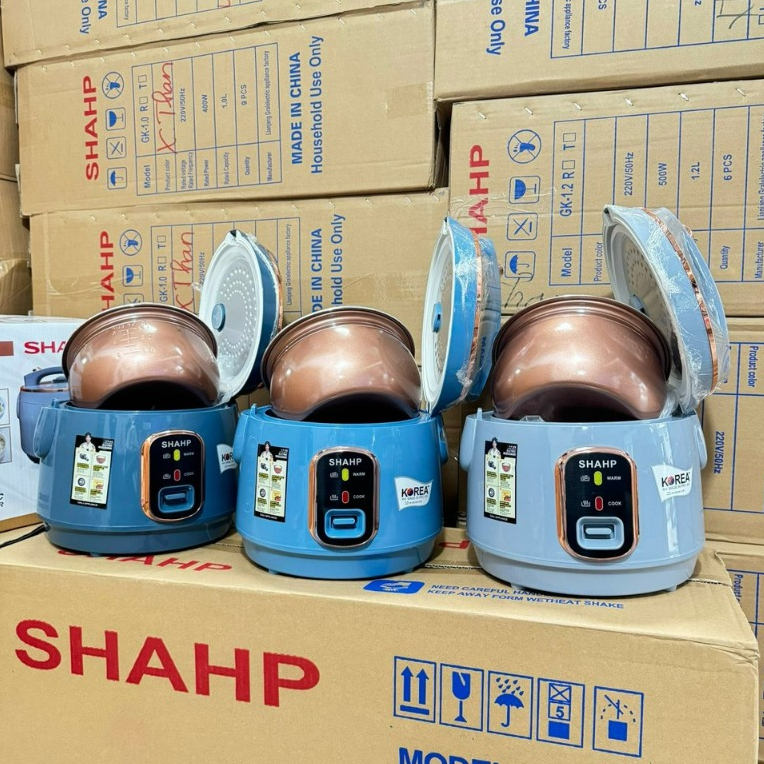 Nồi Cơm ĐIỆN SHAPS Nội Địa Lòng nồi Hợp kim nhôm phủ chống dính CAO CẤP SIÊU DẦY DẶN