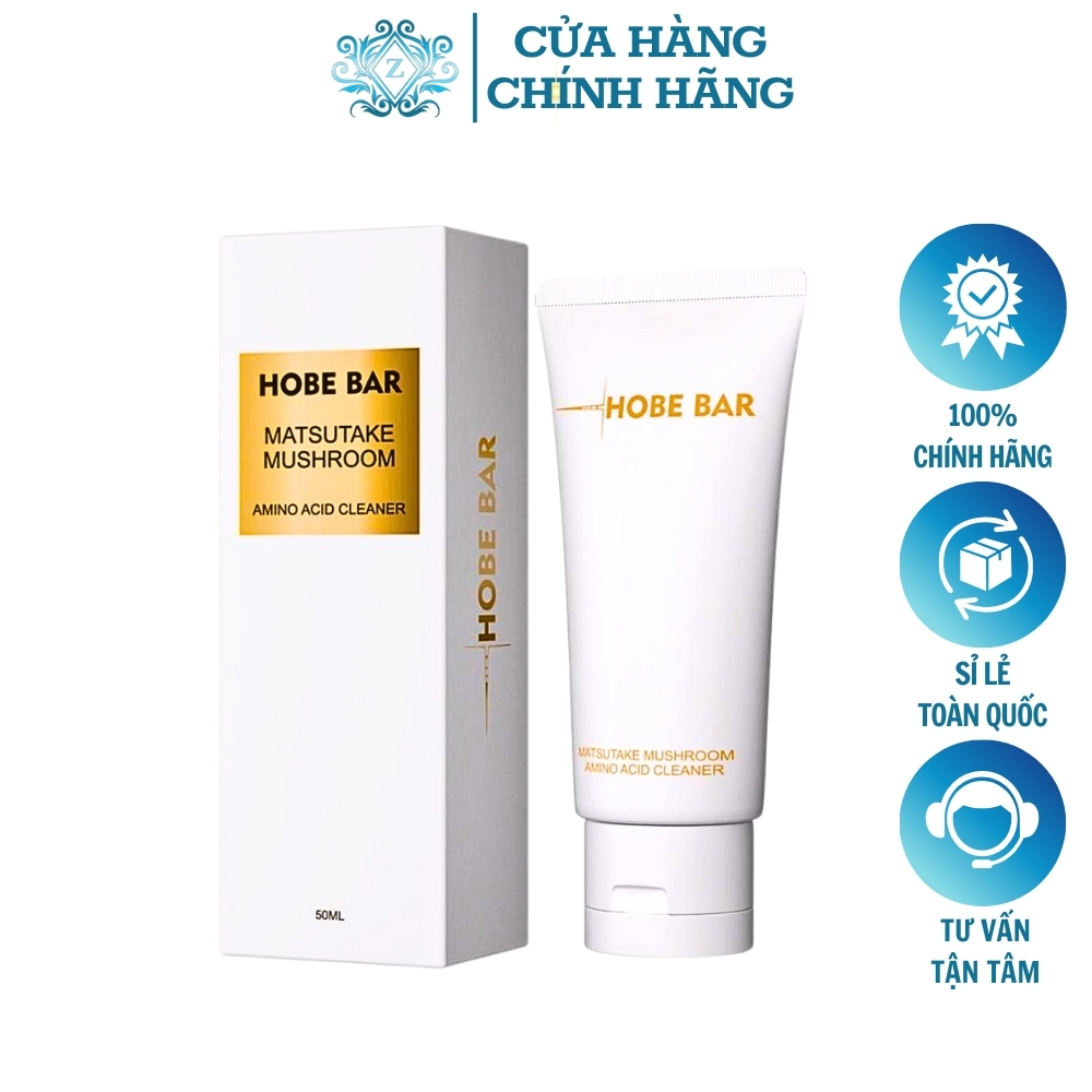 Srm Hobebar Sữa Rửa Mặt Mini 50ml Dịu Nhẹ Dưỡng Ẩm Sạch Sâu Sáng Da Lành Tính Dành Cho Nam Nữ Da Dầu