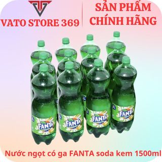 Nước ngọt có ga fanta soda kem 1.5l