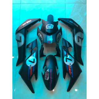 Full bộ nhựa bóng 8 món  có mix mầu  ( tặng kèm 4 ốc) cho xe điện Xmen