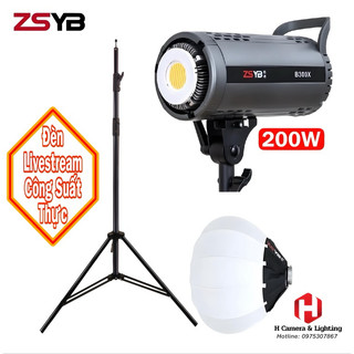 Combo Livestream Chuyên Nghiệp Hãng ZSYB 200w Công Suất Thực