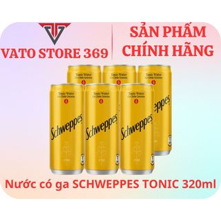 Nước soda SCHWEPPES tonic lon 320ml