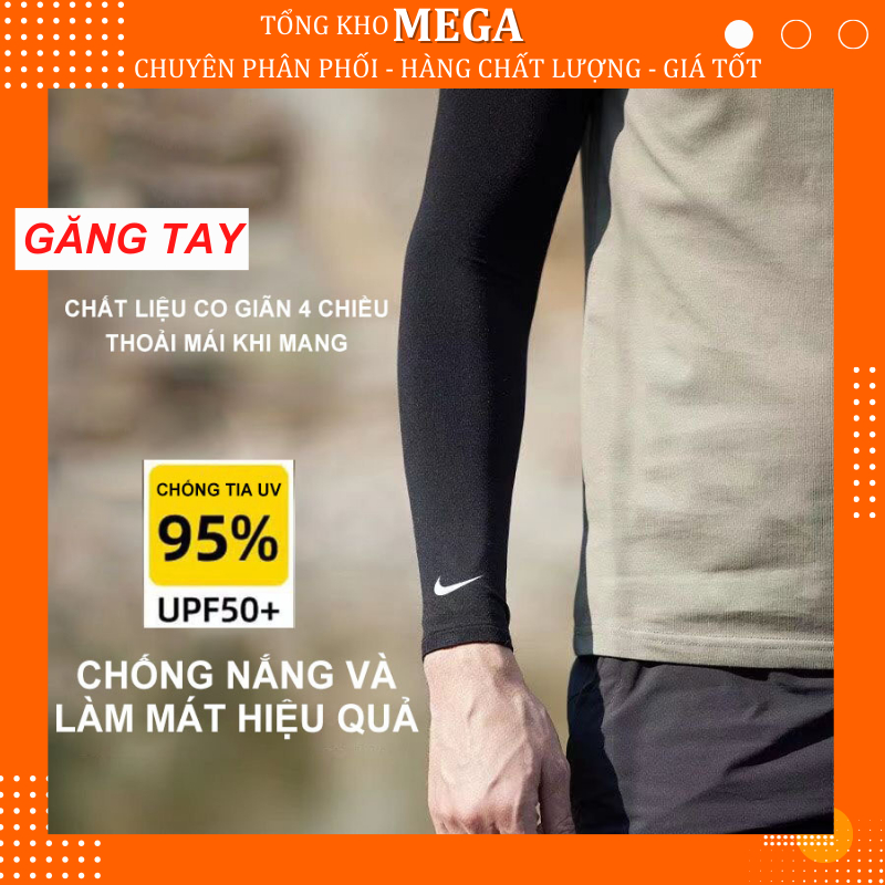 [SET 3 ĐÔI] Găng tay chống nắng, chống tia UV thời trang nam nữ. Ống tay đi phượt, đạp xe thoáng khí co giãn 4 chiều