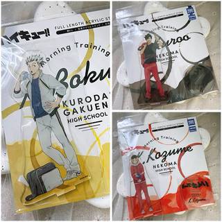 Standee Haikyuu ver Morning training chính hãng