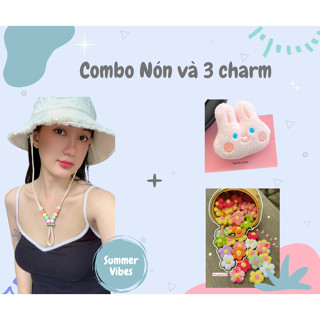 COMBO Mũ bucket, nón bucket nữ Tua Rua HUSOMI – Chất liệu cao cấp, chống nắng hiệu quả, dễ phối đồ