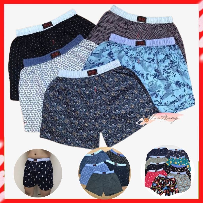 Quần Ngủ, quần đùi Kate H33, quần mặc nhà nhiều họa tiết chất liệu cotton thoải mái dễ chịu