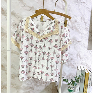 [GIẢM GIÁ]ĐỒ BỘ CỔ SEN XINH XẮN [Ảnh thật- Hàng thiết kế] vải lụa, kate, tole/lanh mềm đẹp