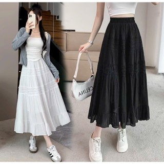  Chân Váy Xô Nhím Xù Shop Nữ Midi Dáng Dài Xòe Thiết Kế Thời Trang 