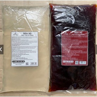 Trân châu Sea 3Q - Trân châu giòn - Topping dùng sẵn túi 2kg