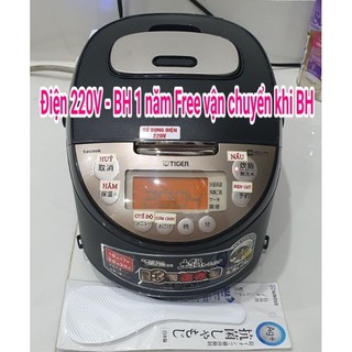 Nồi cơm điện IH cao tần Tiger Tacook 1Lít. Made in Japan, nồi còn mới lên đến 90%