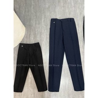 Quần Tây Nam Học Sinh Không Xếp Ly ( hàng tốt ) ( Lưu ý: Size 60 tương ứng với chiều dài quần là 60cm )