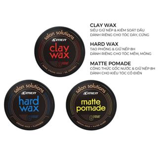 Sáp Wax Vuốt Tóc Nam Xmen Chuẩn Salon Solution 70G Giữ Nếp Lâu Tới 8h - Giúp Chắc Phồng Tóc, Không Bóng Tóc Và Gây Ngứa