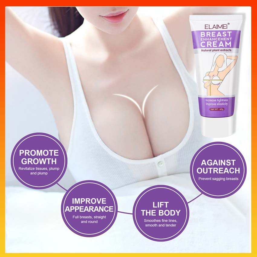 Kem nở ngực ELAIMEI tăng vòng 1 hiệu quả chăm sóc ngực hồng nhũ hoa săn chắc vòng 1 tăng size Kem Nâng Ngực Claura Beaut