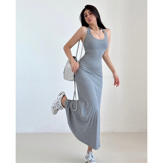 [HÀNG ĐẶT TRƯỚC] Đầm maxi cổ yếm  #770