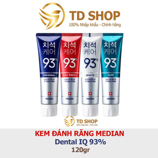 Kem Đánh Răng MEDIAN Dental IQ Tartar Protection Toothpaste Sản Phẩm Chính Hãng - TD Shop