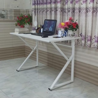Bàn làm việc chữ K khung sắt mặt bàn gỗ công nghiệp nhiều kích thước